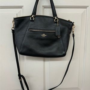 Coach Kacey Satchel Black